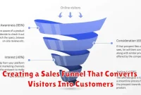 Creating a Sales Funnel That Converts Visitors Into Customers