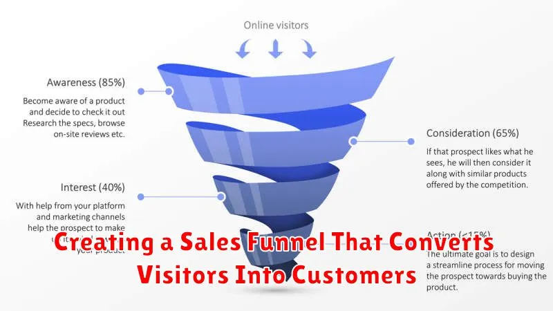 Creating a Sales Funnel That Converts Visitors Into Customers