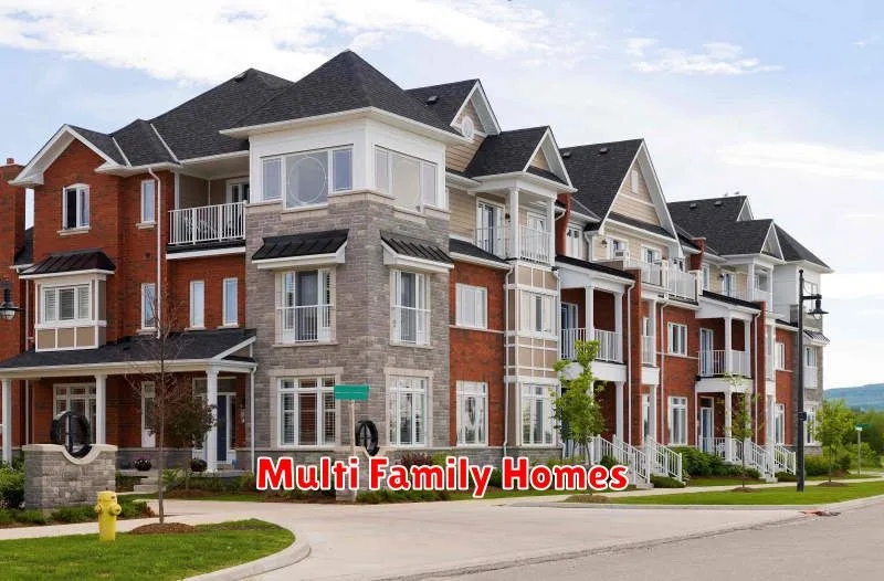 Multi Family Homes