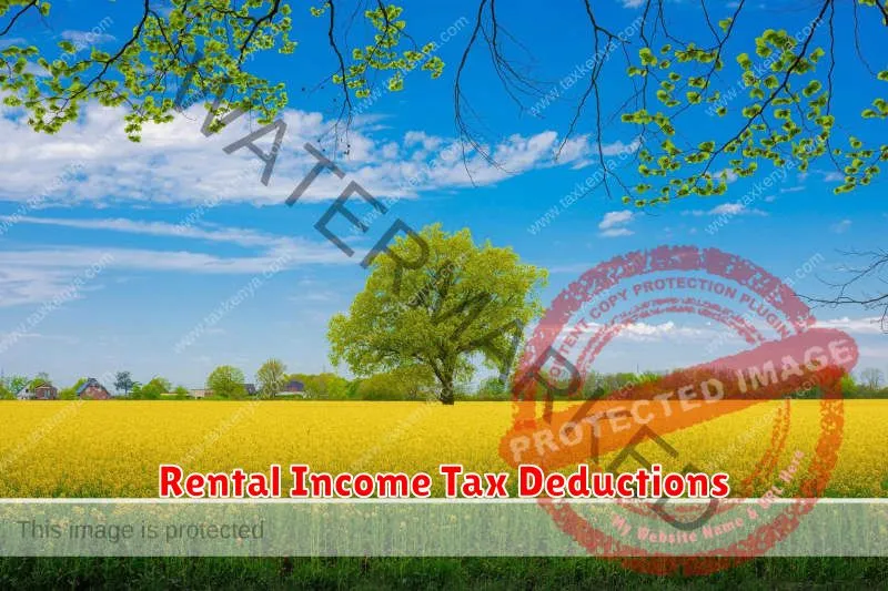 Rental Income Tax Deductions